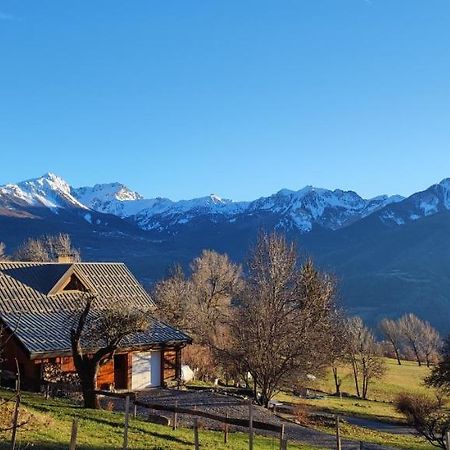 Chalet Mounette Ski Sauna Lac Embrun Puy-Sanieres Exterior foto