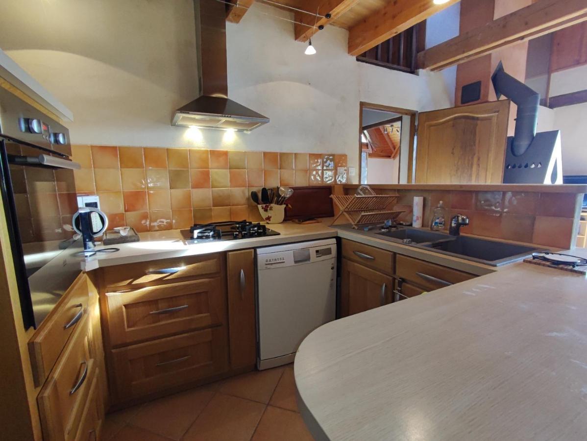 Chalet Mounette Ski Sauna Lac Embrun Puy-Sanieres Exterior foto